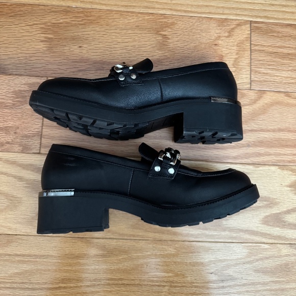 BP Black Platform Loafer Size 8 - Picture 2 of 3